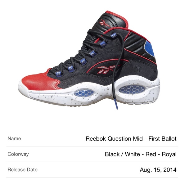 Reebok Question Mid - Picture 6 of 6